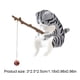 thumbnail image 4 of Adorno Gato Pesca Mini Estatuilla Interior Del Coche (gato Atigrado), 4 of 4