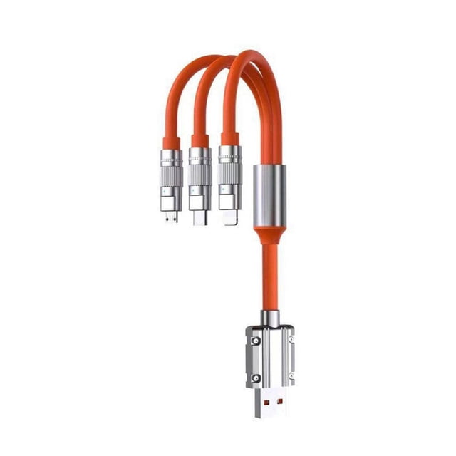 120W 7A Fast Charge USB Type C Cable 180 Degree Rotation For Game Cable