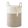 thumbnail image 6 of Handwoven Cotton Rope Storage Basket - Multi-Use Organizer for Toy Laundry & Home Decor, Large Woven Bin for Living Room & Bedroom, 6 of 11