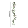 thumbnail image 3 of Decoración del hogar, decoración de habitaciones, rosas artificiales, flores de seda, flores artificiales para colgar en la pared, flores de techo, decoración para el hogar y fiestas, flores de ratán, 3 of 6