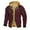 Wine, variant on Levmjia Hooded Jacket For Men Winter Heated Clothes Casual Zipper Multi Pocket Warm Coat Outdoor Hiking Sports Vacation Daily Wear