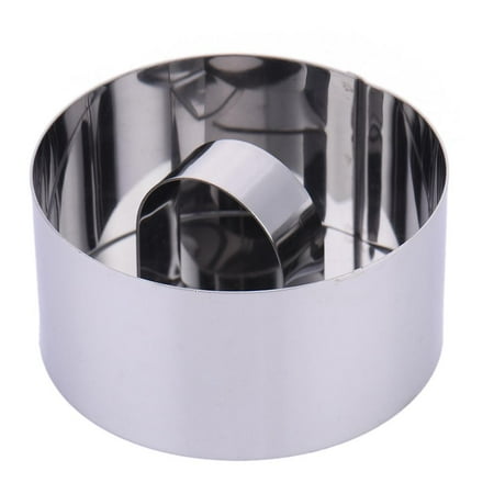 

Stainless Steel Cake Mold With Pressing Plate Rice Sushi Tool