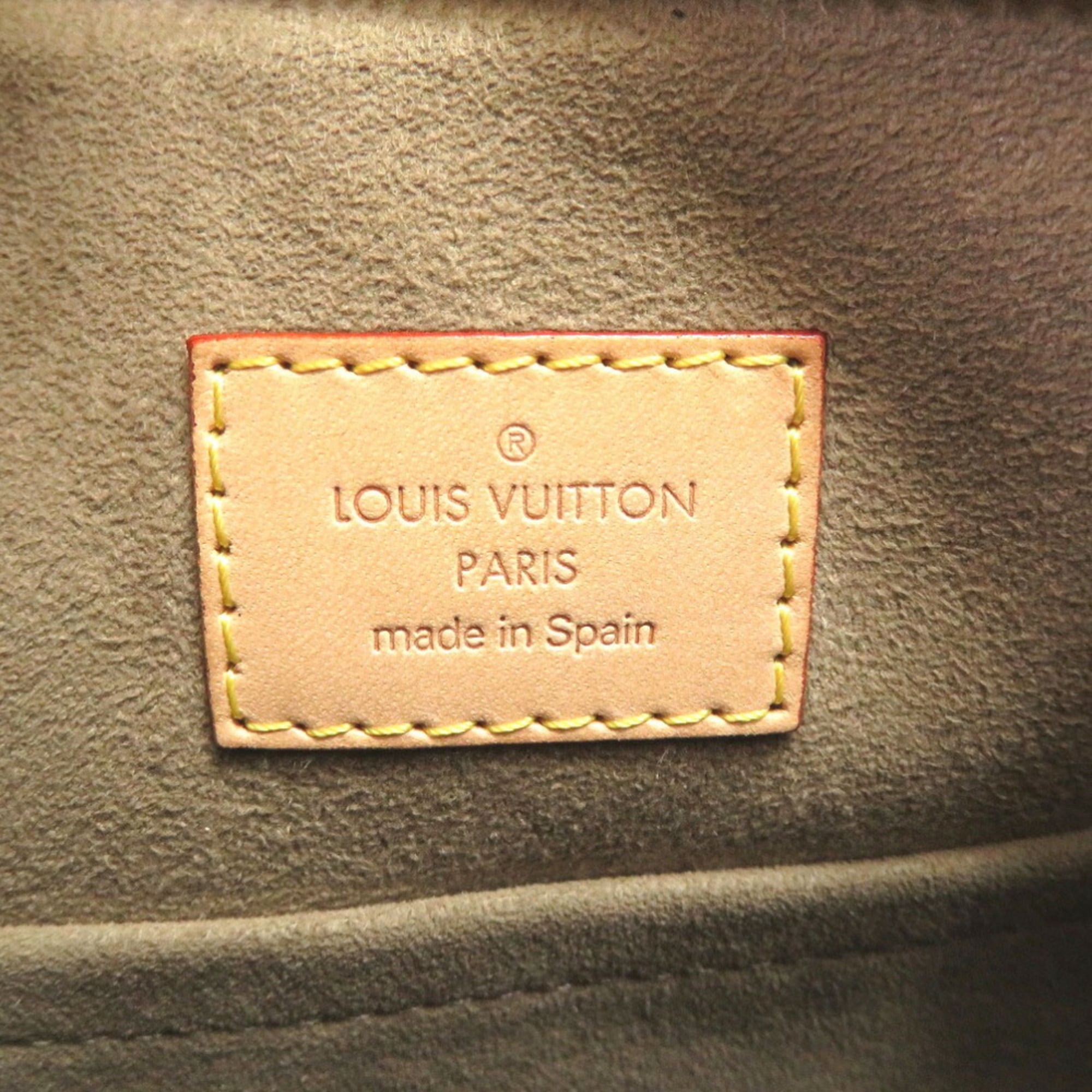 Authenticated used Louis Vuitton Monogram Multicolor Greta Noir M4, Adult Unisex, Size: (HxWxD): 26cm x 35cm x 10cm / 10.23'' x 13.77'' x 3.93