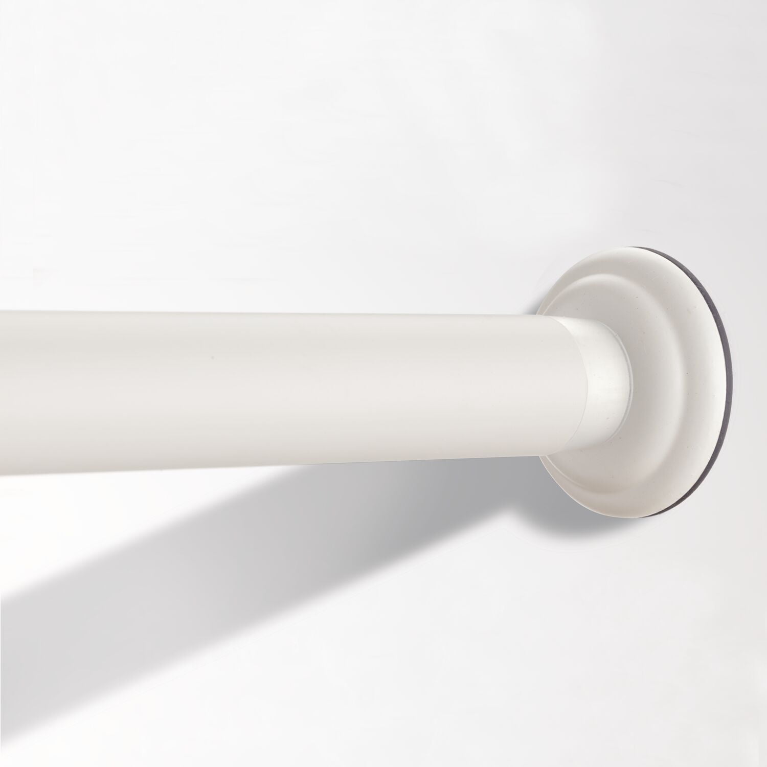 iDesign Hamilton Curtain Tension Rod, 30" 52", Matte White Walmart