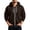 White, variant on Kezqiaxn Mens Zip Up Hoodie Fall Long Sleeve Warm Athletic Jacket with Pockets Hoodies for Men Oversized Sweatshirt