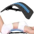 thumbnail image 3 of Back Stretcher Multi-Level Lumbar Support Adjustable Back Massager with Acupressure Points Spine Deck Back Pain Relief Device for Relieving Herniated Disc Sciatica Scoliosis, 3 of 3