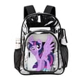 thumbnail image 6 of My Lit-tle Pony Clear Backpack Heavy Duty Transparent Bag See Through BookBag for Colleges School Work Festival Sport Travel, 6 of 6