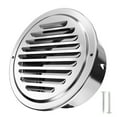thumbnail image 2 of YAOMOBB Cache-Ventilation en Acier Inoxydable avec Grille d'Échappement Intégrée, 2 of 5