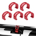 thumbnail image 4 of 5pcs Alliage d'Aluminium Vélo C Type Boucle Réutilisable U en Forme de Pince à Pression pour le Cyclisme, Léger et Durable, Facile à Utiliser, 4 of 8