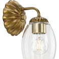 thumbnail image 3 of Quillan Collection One-Light Soft Gold Transitional Bath & Vanity Light, 3 of 13