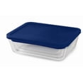 thumbnail image 4 of Pillsbury 6‑Piece Borosilicate Glass Rectangular Food Storage Set with Lids, 4 of 4
