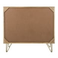 thumbnail image 6 of SAFAVIEH Marigold Rustic Retro 3 Drawer Chest, Natural/Brass, 6 of 12