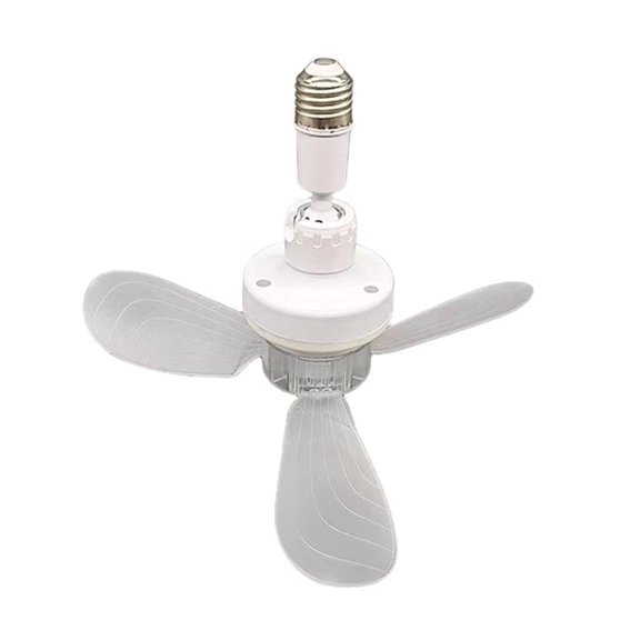 hejhncii Low Noise E27 Socket Cooling Fan 30cm Quiet Operation for Bedroom Kitchen Office