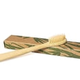 thumbnail image 4 of Biodegradable Bamboo Toothbrush Set, Soft Bristles, Eco-Friendly Oral Care Solution, 10-Pack Compostable Wooden Brushes, 4 of 5