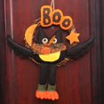 thumbnail image 3 of Corona de halloween 40cm Guirnalda De Halloween Guirnalda Decoración Para El Hogar Fiesta Fotografía Atrezzo Búho Magideal Corona de halloween, 3 of 7