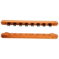 thumbnail image 6 of OUNONA 1 Set Wall Mounted Billiard Cue Rack for Sticks Wooden Pool Cue Sticks Rack for Billiard Stick Storage, 6 of 8