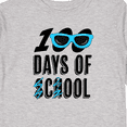 thumbnail image 4 of Inktastic 100 Days of School Cool Sunglasses Design Boys or Girls Long Sleeve Toddler T-Shirt, 4 of 5