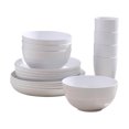 thumbnail image 1 of Dvruxg 16 Pcs Kitchen Wheat Straw Dinnerware Set, Plastic Reuasble Dinner Dishes Serving Plate Set for Kitchen, Including Dinner Plate, Dessert Plate, Bowl, Cup, 1 of 5
