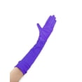 thumbnail image 2 of Guantes largos Allegra K manoplas de dedo completo para fiesta de noche color Púrpura One Size, 2 of 6