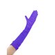 thumbnail image 2 of Guantes largos Allegra K manoplas de dedo completo para fiesta de noche color Púrpura One Size, 2 of 6