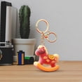 thumbnail image 5 of Getwin Desktop Dress Up,New Year'S Horse Ornaments,2026 Year Of Keychain Flocking Rocking Horse Pendant 5.1×5.9×1.5Cm Cute Plush New Year Decor Key Ring for Bags/Keys Festive for Men & Women, 5 of 6