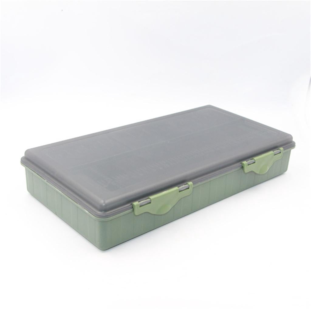 CEORPER Tackle Box Fishing Lures Baits Hook Storage Container Case with Clear Lid