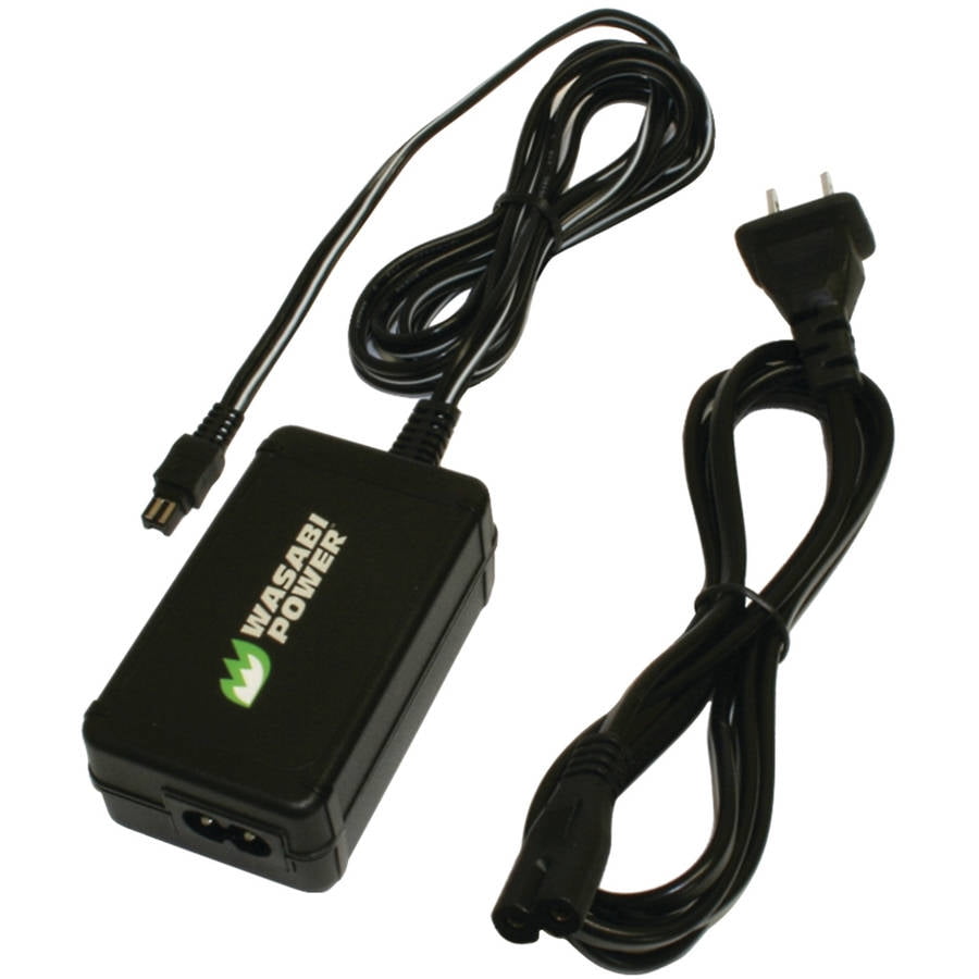 wasabi power ac adapter for sony ac-l200, ac-l200c, ac-l25, ac-l25a, ac ...