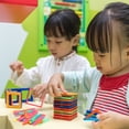 thumbnail image 2 of 50pcs Math Matching Stick Shape Blocks Mathematics Teaching AIDS Math Teach Toy, 2 of 6