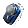 USB Rechargeable Electric Shaver Mini Portable Face Shavers Wet & Dry
