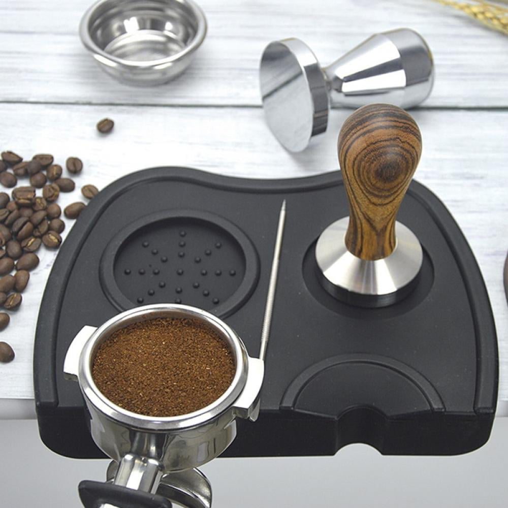 Coffee Espresso Portafilter Tamper Tamping Holder Silicone Pad Mat Espresso Part