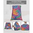 thumbnail image 7 of Colorful Body Pillow Covers, Ethnic Modern Abstract Watercolor Tie-Dye Soft Bed Throw Pillowcases Breathable Cooling Long Lumbar Body Pillow Sham Cover for Bed Sofa 20''x54'', 7 of 7