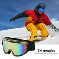 thumbnail image 5 of Ettsollp Winter Ski Goggles Winter Outdoor Ski Goggles for Men Women Double Layers Lens Anti fog Snow Sunglasses Windproof Uv Eyewear for Cycling, 5 of 8