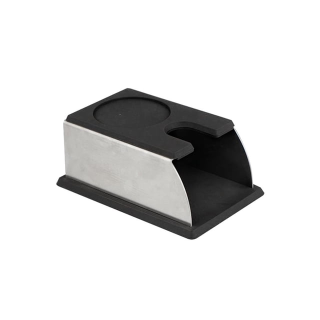 Advancent Soporte de manipulación de café de acero inoxidable, soporte de cojín para hacer café en polvo, accesorio de herramienta Juegos de servir café y té Advancent HA024146-00