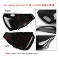 thumbnail image 4 of Applicable to 1 Pair of Battery Covers for Harley Sportster XL Iron 883, 4 of 5