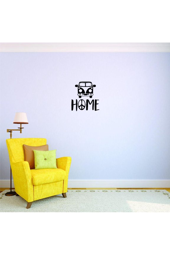 Custom Decals Home Wall Art Size: 16 X 24 Inches Color: Black