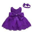 thumbnail image 3 of Girls Dress Set + Lace Bow Headband, 3 of 4