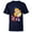 Navy, variant on Disney Alice’s Wonderland Bakery Alice and Dinah - Short Sleeve T-Shirt for Kids - Customized-White