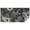 Dark Pioneer Flower, variant on Gray Boho Tribal Feathers Pattern Rectangle Tablecloth 60"x84",Waterproof Polyester Rectangle Table Cloth, Wipeable Spillproof Polyester Tablecloth for Dining, Camping, Indoor and Outdoor
