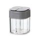 thumbnail image 2 of Dispensador de salero 4 en 1 Yuarrent tarro de condimentos transparente 4 compartimentos tapa Blanco Gris, 2 of 6