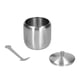 thumbnail image 3 of Contenedor De Azúcar, Recipiente De Condimento De Acero Inoxidable 304 Antioxidante Plateado Para Almacenar Sal Para Almacenar Chile Para Almacenar Pimienta Para Almacenar Azúcar, 3 of 8