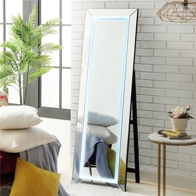 Large Hanging Mirror LVSOMT 63x15 LED Full-Length Mirror Floor Mirror /& Wall Mirror Free Standing Mirror 3 Color Modes Lighted Makeup Vanity Mirror with Remote Control White Full Body Mirror