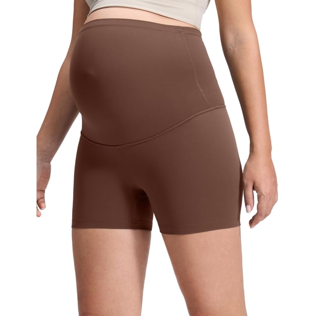Shorts de Ciclismo Premamá CRZ YOGA Butterluxe Cintura Alta 10 cm