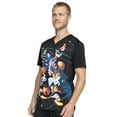 thumbnail image 4 of Tooniforms Scrubs Top For Men  Women V-Neck TF714, S, Space Jam, 4 of 4