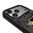 thumbnail image 3 of Keyscaper Black Pittsburgh Penguins Paisley iPhone Magnetic Bump Case, 3 of 7