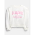 thumbnail image 2 of Wonder Nation Girls Fleece Sweatshirt and Joggers Set, 2 Piece, Sizes 4-18 & Plus, 2 of 5