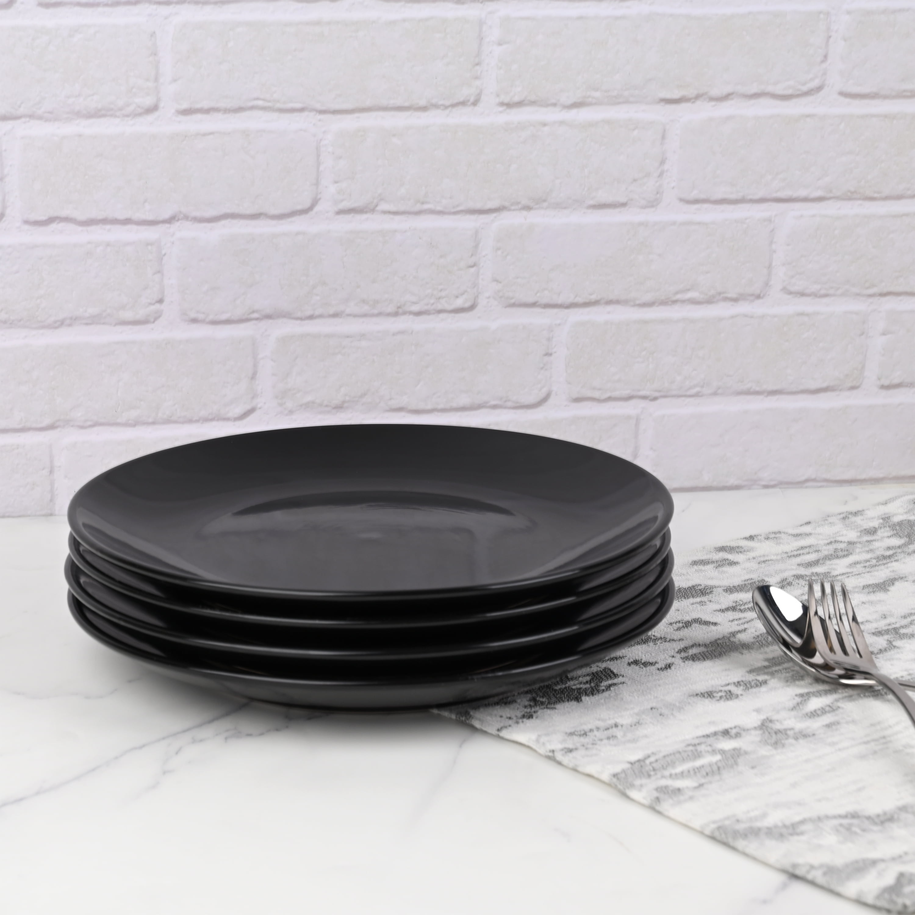 Mainstays Alessandra Solid Dinner Plate from 32pc set