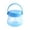 Sky Blue, variant on HOZVOMI Fresh-Keeping Silicone Storage Bucket for Vegetables and Cold Drinks Portable for Outdoor Camping