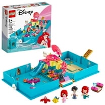 LEGO Disney Ariel's Storybook Adventures 43176 Little Mermaid Building Kit (105 Pieces)