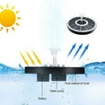 Sprinklers for Yard 3.5W Colorful Solar Sprinkler Bird Bath Garden Sprinkler