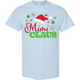 thumbnail image 3 of Inktastic Mimi Claus with Christmas Santa Hat and Snowflakes T-Shirt, 3 of 5